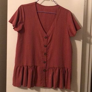 Rust color Top